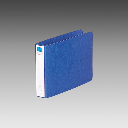 【リヒトラブ】リングファイル　背幅３５ｍｍ　Ｂ６判ヨコ型（藍） １冊/F-830アイ