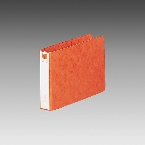 リングファイル　Ｂ６・Ｅ型　２穴（橙）