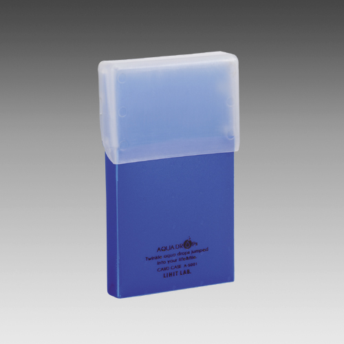 【リヒトラブ】ＡＱＵＡ　ＤＲＯＰｓ（アクアドロップス）　カードケース（１１藍） １個/A-5001-11