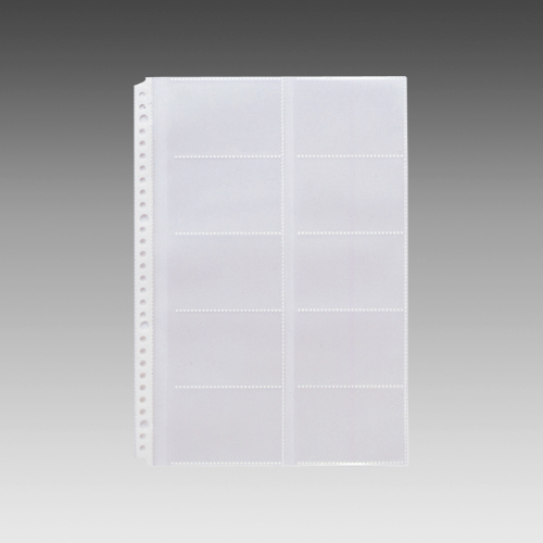 【リヒトラブ】リクエスト　カードポケット透明　Ａ４判タテ型 １組/G49110