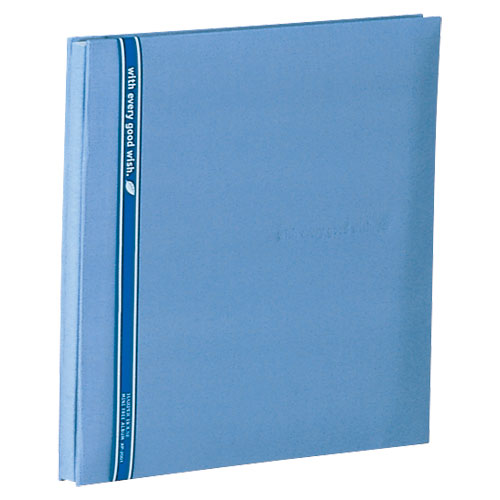 【セキセイ】ミニフリーアルバム　１０枚台紙（ブルー） １冊/XP-2001-10