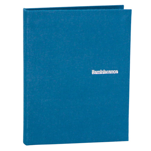 【セキセイ】レミニッセンス　ミニポケットアルバム　カードサイズ８０枚　ポケット黒（ブルー） １冊/XP-80C-10