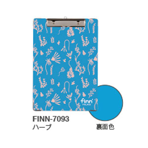 【セキセイ】フィンダッシュ　クリップボード　Ａ４　ＦＩＮＮ－７０９３（ハーブ） １枚/FINN-7093