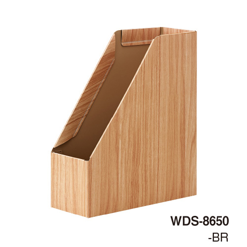 【セキセイ】ウッズスタイル　ボックスファイル　Ａ４判タテ型（収納幅９４ｍｍ）（ブラウン） １冊/WDS-8650-40