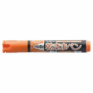 【シヤチハタ】乾きまペン　太字角芯（袋）　橙色（ダイダイ）/K-199N/Hダイダイイロ