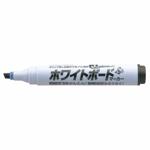 【シヤチハタ】潤芯ボードマーカー　角芯　黒（クロ）/K-529