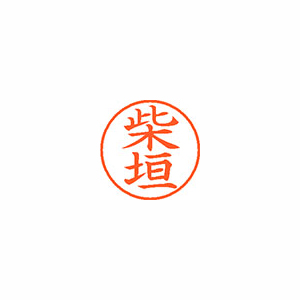 【シヤチハタ】ネーム９　既製　柴垣 １個/XL-9 1275 シバガキ