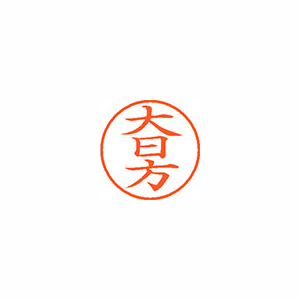【シヤチハタ】ネーム９　既製　大日方 １個/XL-9 0547 オオヒナタ