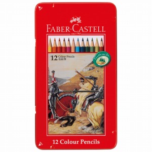 ファーバーカステル　色鉛筆　１２色セット