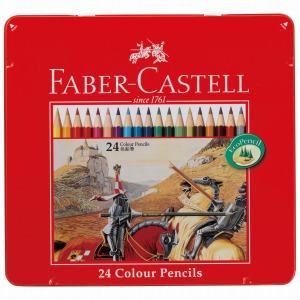 ファーバーカステル　色鉛筆　２４色セット