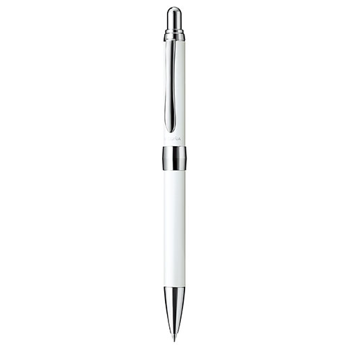 【ぺんてる】ビクーニャＥＸ２シリーズ　油性ボールペン　０．７ｍｍ（ホワイト） １本/BX2007W