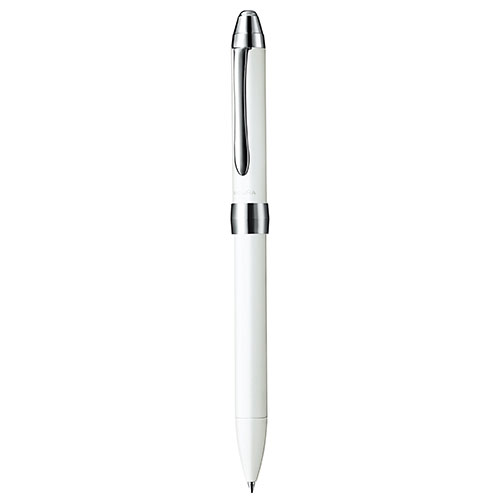 【ぺんてる】ビクーニャＥＸ３シリーズ　多機能ペン　２色ボールペン０．７（黒・赤）＋シャープペン０．５（ホワイト） １本/BXW3375W