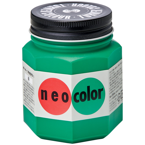 ネオカラー　２５０ｍｌ　瓶入り　色番２５　Ｃ色（緑・・・