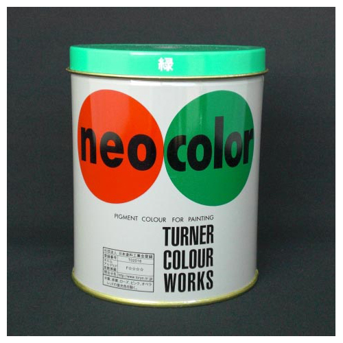 【ターナー】ネオカラー　６００ｍｌ　缶入り　色番２５　Ｃ色（緑） １本/NC60025