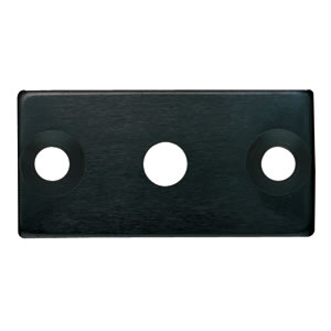 【オープン】ＯＰＰパンチ用　面板　ＰＵ－５５００－８用部品（黒） １枚/PUB-12