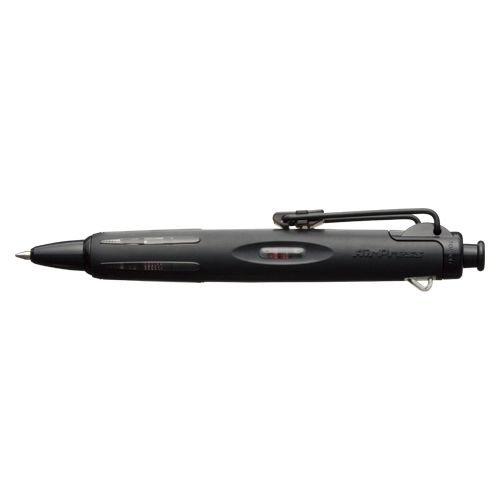 【トンボ鉛筆】加圧式ボールペン　エアプレス　０．７ｍｍ（フルブラック） １本/BC-AP12