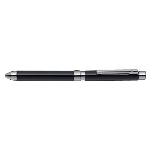 【ゼブラ】シャーボＸ　ＴＳ１０　３色ボールペン＋シャープペン用　軸（ダークブラック） １本/SB21-B-DBK