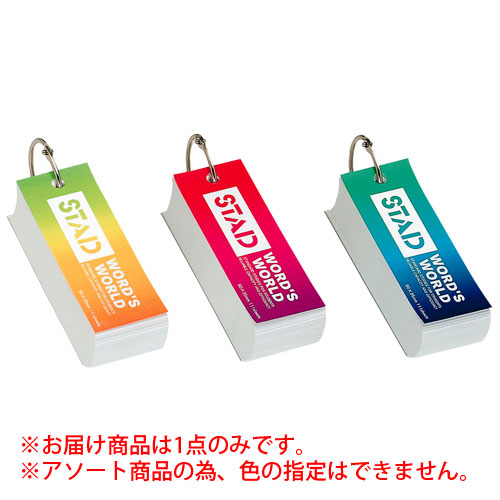 【クツワ】スタッド　単語カード １個/SC209