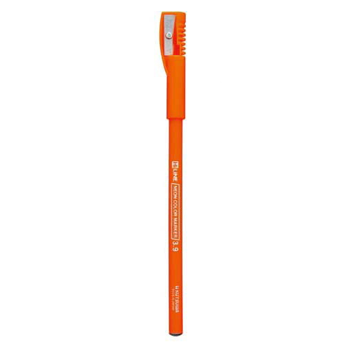 【クツワ】ハイライン　鉛筆の蛍光マーカー（オレンジ） １本/RF017OR