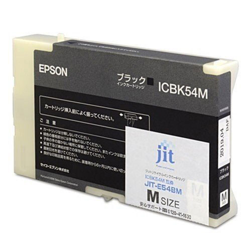 【ジット】インクジェットカートリッジ JIT E54BM (ICBK54M) エプソン用 リサイクル　ＨＷＪＩ４３０ １個/JIT-E54BM