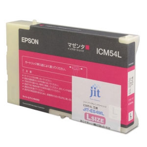 【ジット】インクジェットカートリッジ JIT E54ML (ICM54L) エプソン用 リサイクル　ＨＷＪＩ４３６ １個/JIT-E54ML