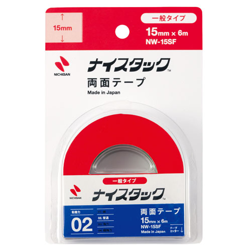 【ニチバン】ナイスタック　一般タイプ　両面テープ １巻/NW-15SF