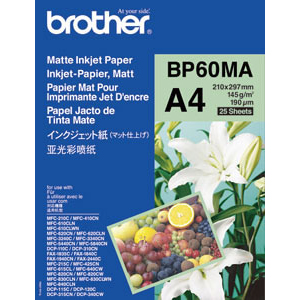 【ブラザー】Ｌ判光沢紙 ２５袋/BP60MA
