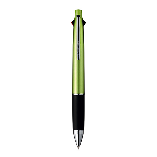 【三菱鉛筆】ジェットストリーム　４＆１　５機能ペン　４色ボールペン０．７（黒・赤・青・緑）＋シャープ０．５（本体色：グリーン） １本/MSXE510007.6