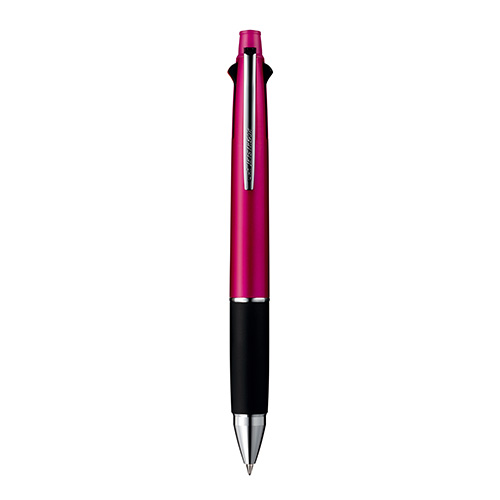【三菱鉛筆】ジェットストリーム　４＆１　５機能ペン　４色ボールペン０．７（黒・赤・青・緑）＋シャープ０．５（本体色：ピンク） １本/MSXE510007.13