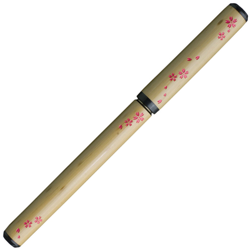 【あかしや】天然竹筆ペン　季節柄　桜 １本/AK2700MP-25