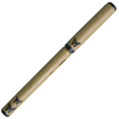 【あかしや】天然竹筆ペン　パピヨン／透明ケース １本/AK2700MP-47