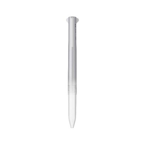 【三菱鉛筆】スタイルフィット　３色ホルダー（クリップ付）（シルバー） １本/UE3H208.26