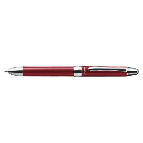 【ぺんてる】ビクーニャＥＸ１シリーズ　多機能ペン　２色ボールペン０．７（黒・赤）＋シャープペン０．５（レッド） １本/BXW1375B