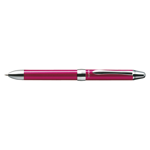 【ぺんてる】ビクーニャＥＸ１シリーズ　多機能ペン　２色ボールペン０．７（黒・赤）＋シャープペン０．５（ピンク） １本/BXW1375P