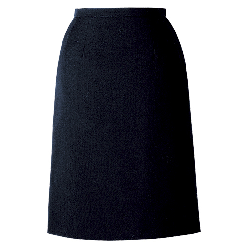 【カンセン】オフィスウェア　プリーツスカート　サイズ：７号　胸囲６１ｃｍ，ヒップ９２ｃｍ，ベルト下前丈５３．５ｃｍ（ネイビー） １枚/FS4051-1