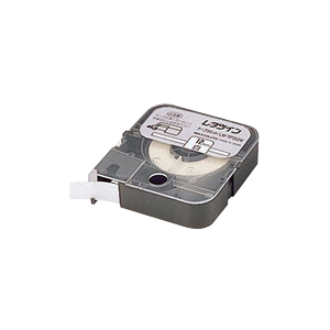 【マックス】チューブマーカー・レタツイン専用消耗品　テープカセット　５ｍｍ幅（白ラベル） １巻８ｍ/LM91031