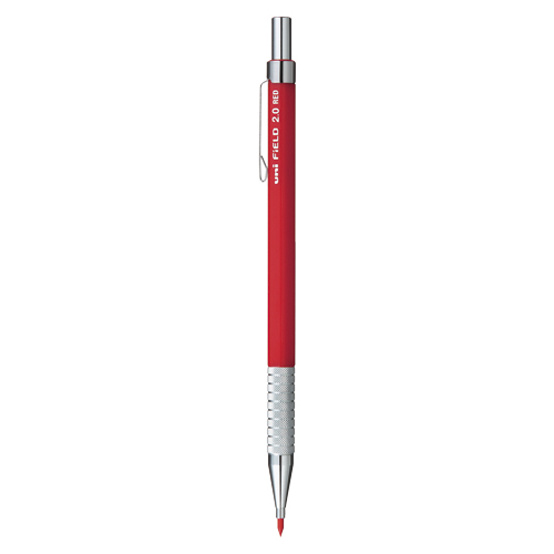 【三菱鉛筆】フィールド（建築用）２．０ｍｍシャープ　赤 １本/M207001P.15