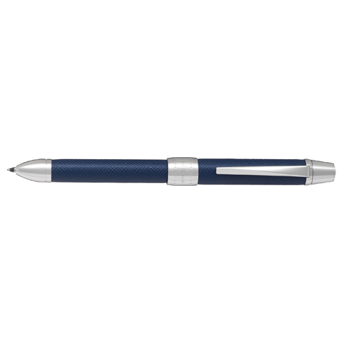 【パイロット】ツープラスワン　リッジ　レザー　　ボールペン0.7、シャープ0.5（本体色：ブルー） １本/BTHR-3SL-L