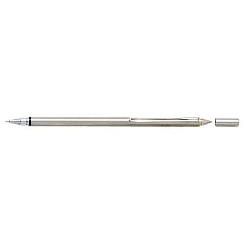 【パイロット】多機能筆記具　バーディスイッチ １＋１　油性　ボールペン0.7、シャープ0.5（本体色：シルバー） １本/HSBN-50S-S