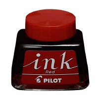 【パイロット】一般書記用インキ　３０ｍｌ　　レッド １個/INK-30-R