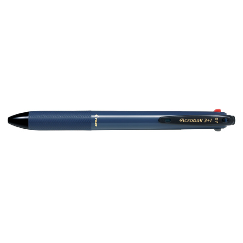【パイロット】アクロボール３＋１　０．７ｍｍ　３色ボールペン＋０．５ｍｍシャープ（本体色：ネイビー） １本/BKHAB-50F-NV