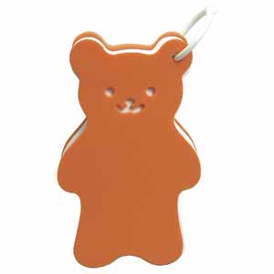 【フエキ】アニマルカードメモ　クマ（オレンジ） １個/CMK-07H