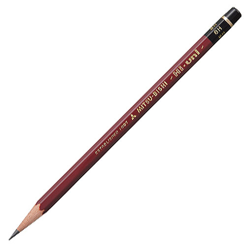 【三菱鉛筆】ハイユニ　鉛筆　えんぴつ　８Ｈ １２本/HU8H