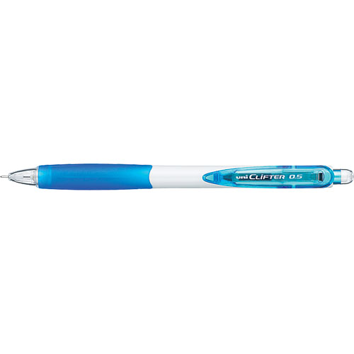 【三菱鉛筆】クリフター　シャープペン　０．５ｍｍ（白青） １本/M5118W.33