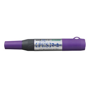 【三菱鉛筆】ピースマーカー　０．８〜１．５ｍｍ・６．０ｍｍ　紫 １本/PA152TR.12