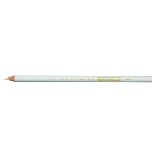 【三菱鉛筆】色鉛筆　ポリカラー７５００　＃１　白　 １Ｄ/K7500.1