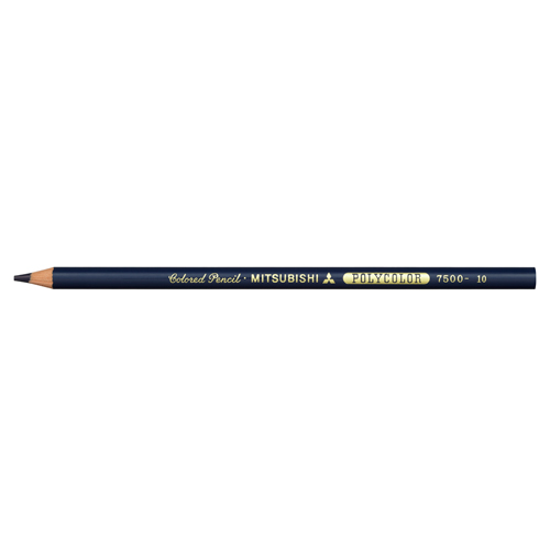【三菱鉛筆】色鉛筆　ポリカラー７５００　＃１０　藍色 １Ｄ/K7500.10