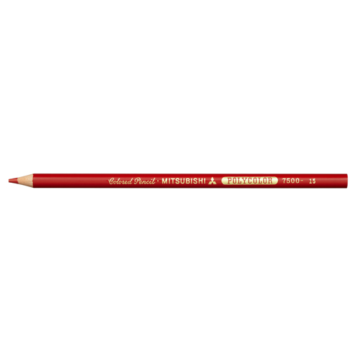 色鉛筆　ポリカラー７５００　＃１５　赤
