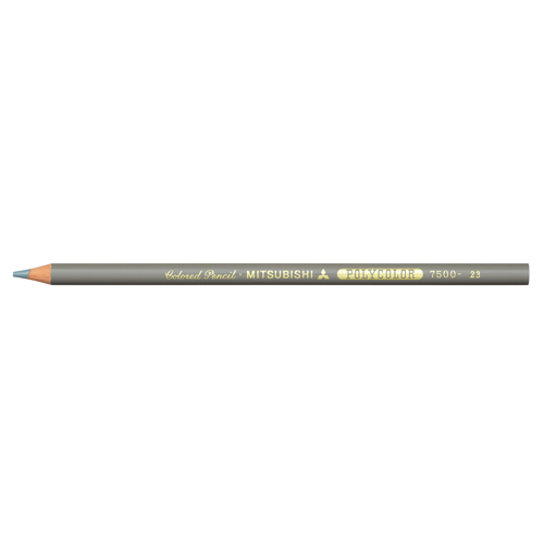 【三菱鉛筆】色鉛筆　ポリカラー７５００　＃２３　ねずみ色 １Ｄ/K7500.23