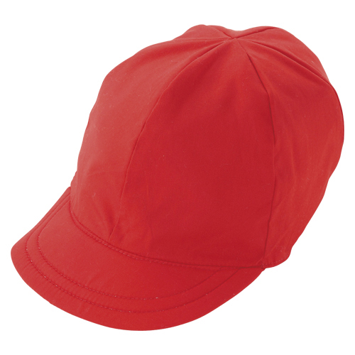【三和商会】つば付紅白帽子